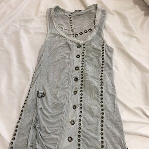 Salvage tank top tank dress.