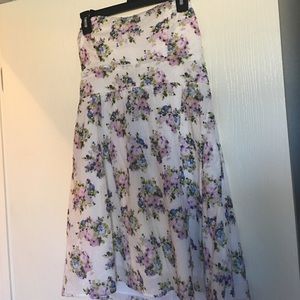 Floral spring dress