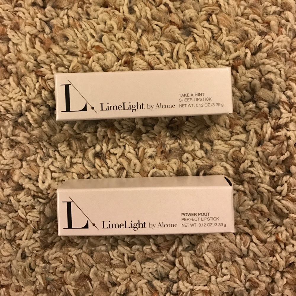 LimeLight by Alcone lipsticks