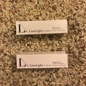 LimeLight by Alcone lipsticks