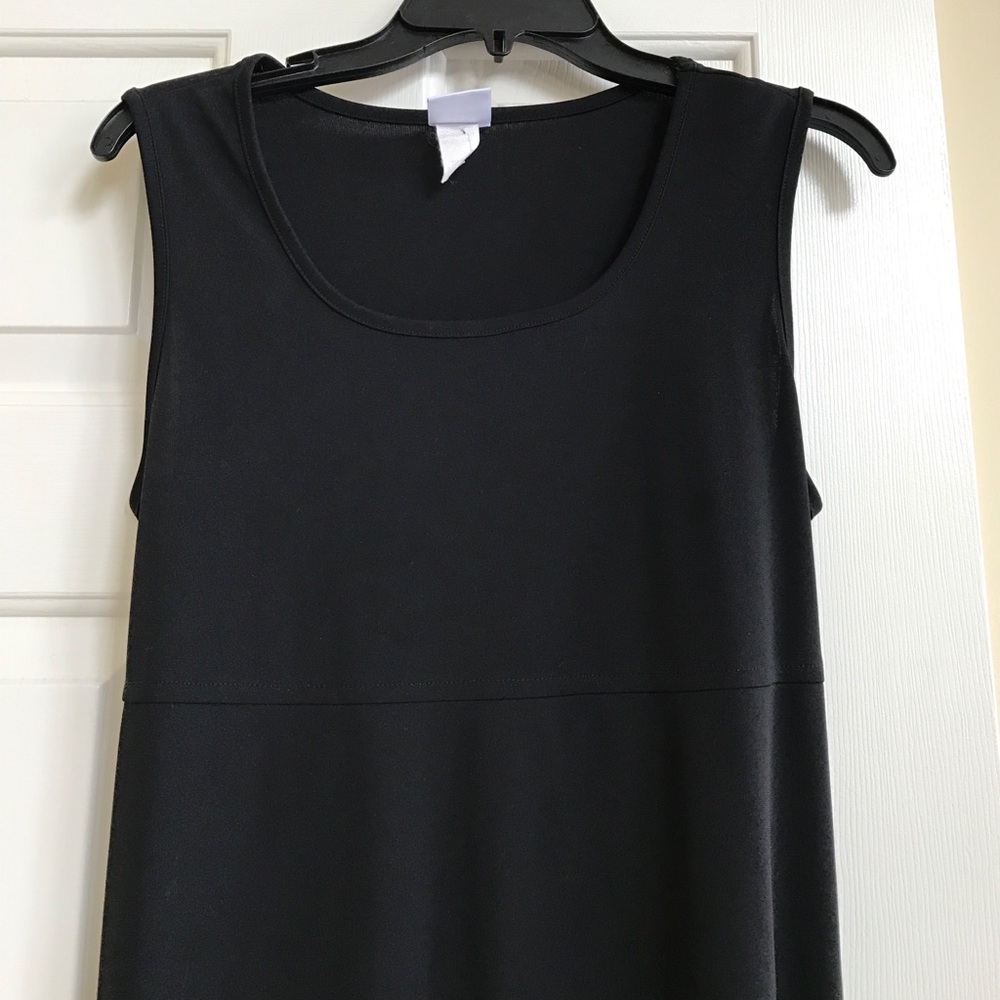 Maternity black maxi dress, size small