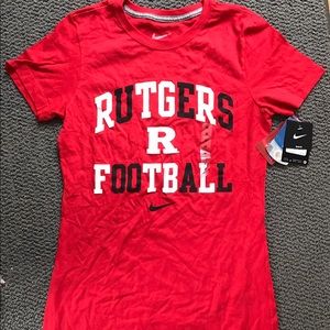 Nike Rutgers Football Women's Slim Fit T-shirt