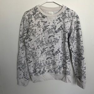 Men's Zara Paisley/Floral Print Crew Neck