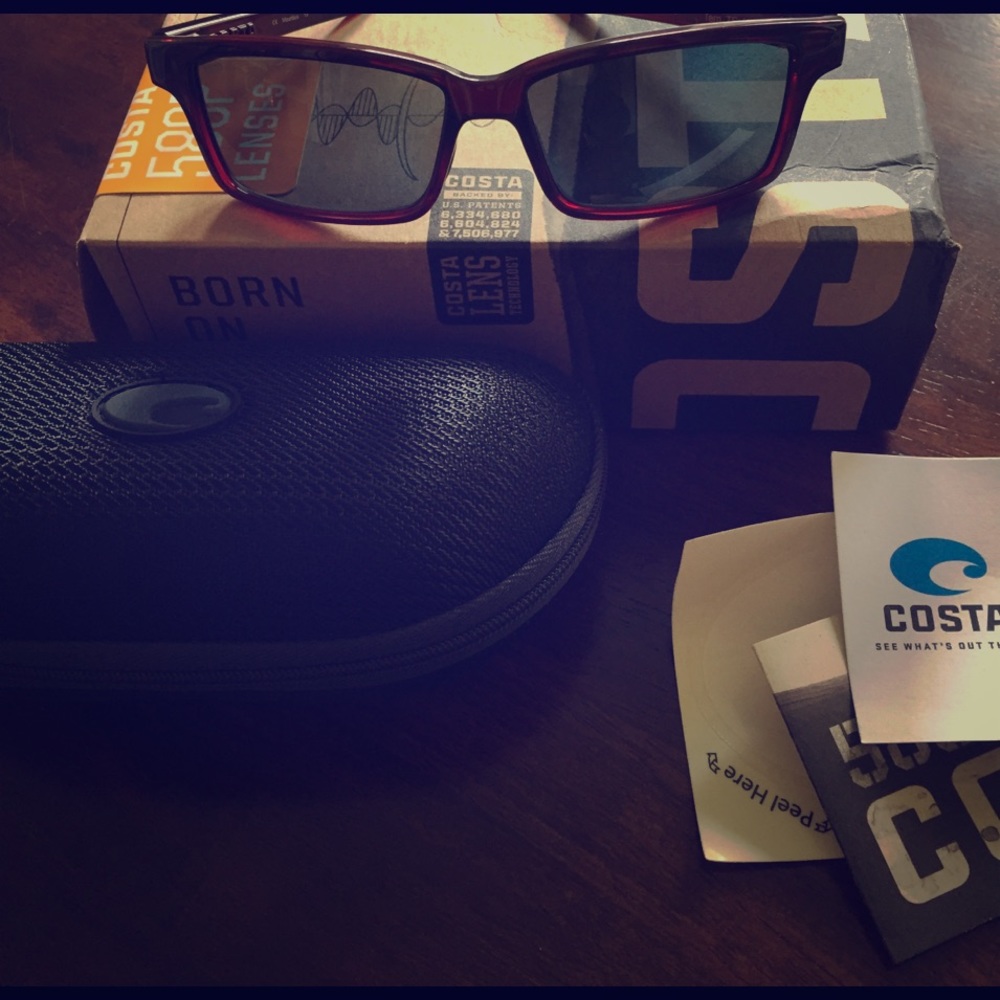 Costa 580 sunglasses NWT