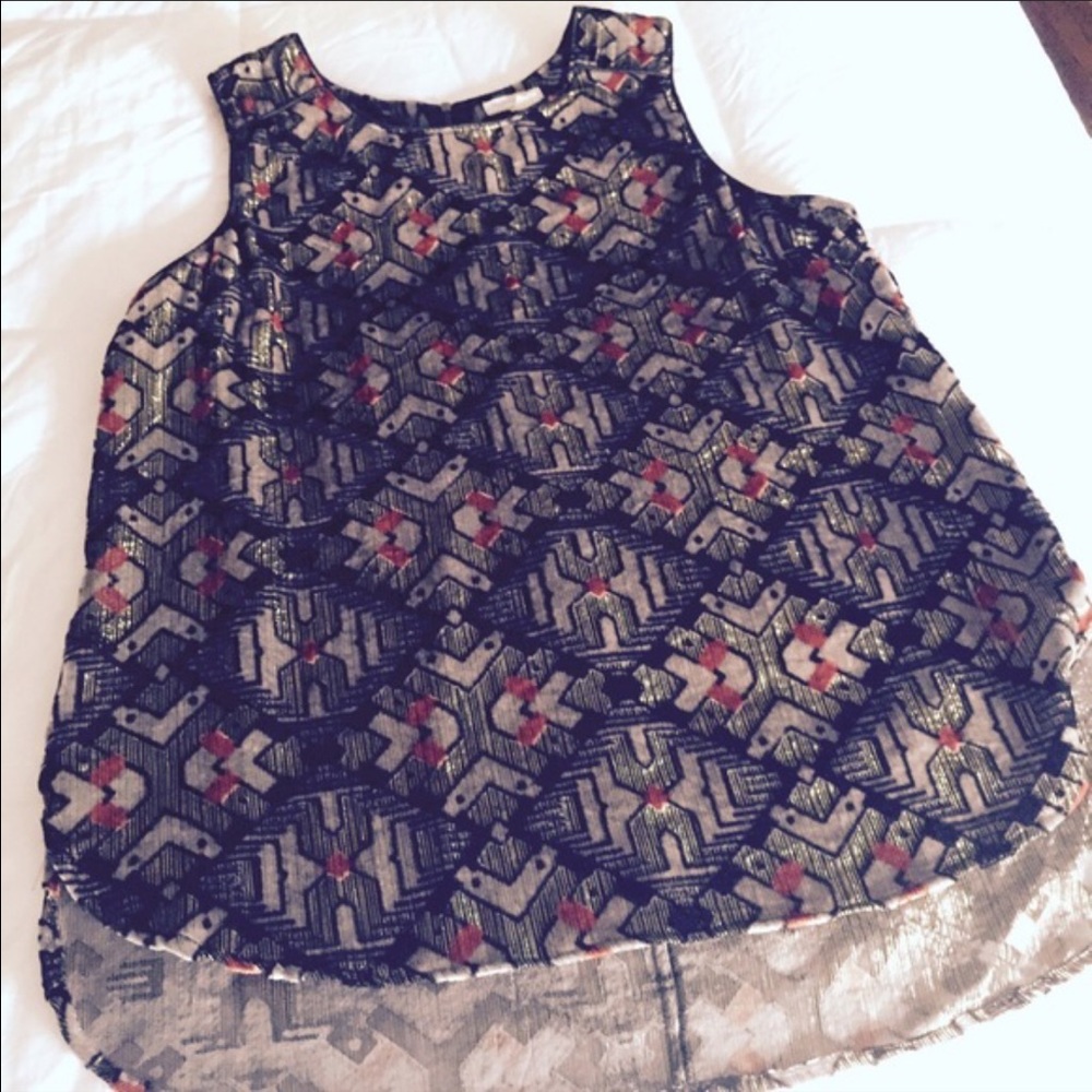 Anthropologie Velvet Top