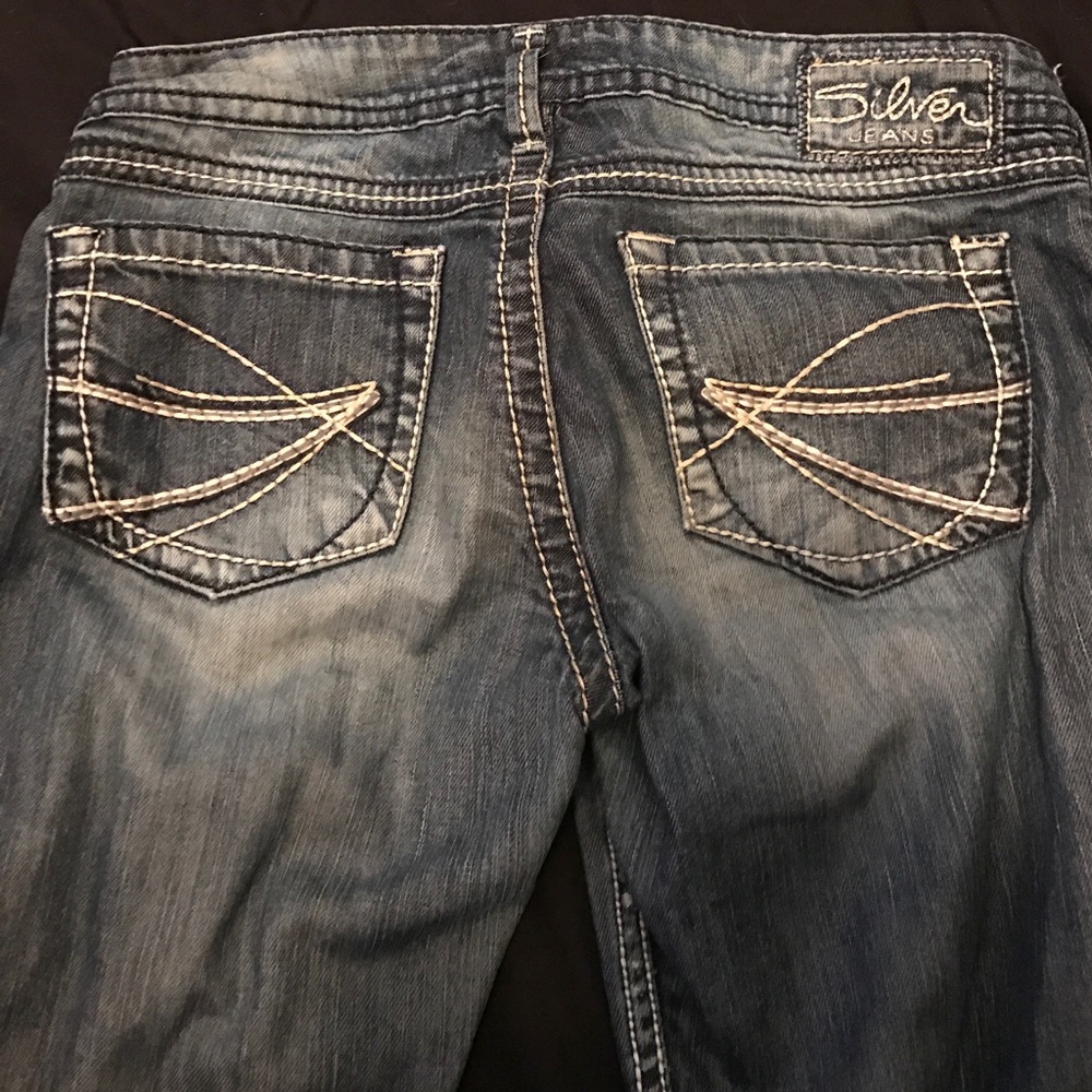 Silver jeans