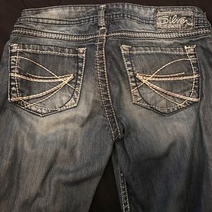 Silver jeans