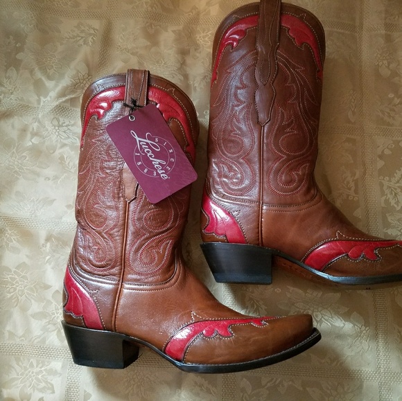 Lucchese Loreta Boots size 10B New - Picture 4 of 4