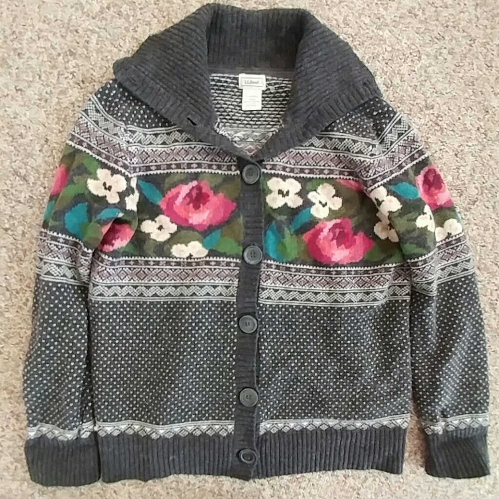 Vintage L.L.Bean 100% Lambswool Sweater