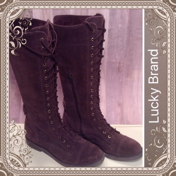 Lucky Brand Shoes - Lucky Hippie Suede Boots