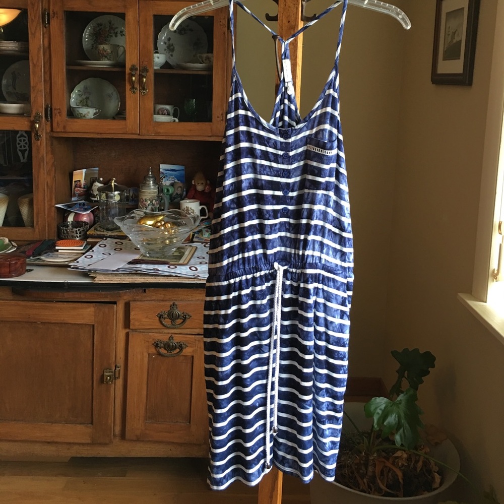 Akini T back straps summer dress! $5