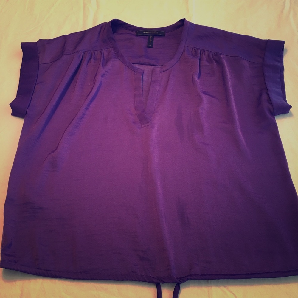 BCBG Maxazria Purple Top