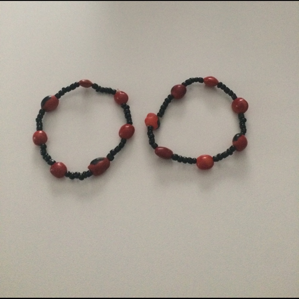 Bracelets.
