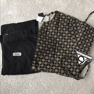 Cherokee and Izzy scrub set