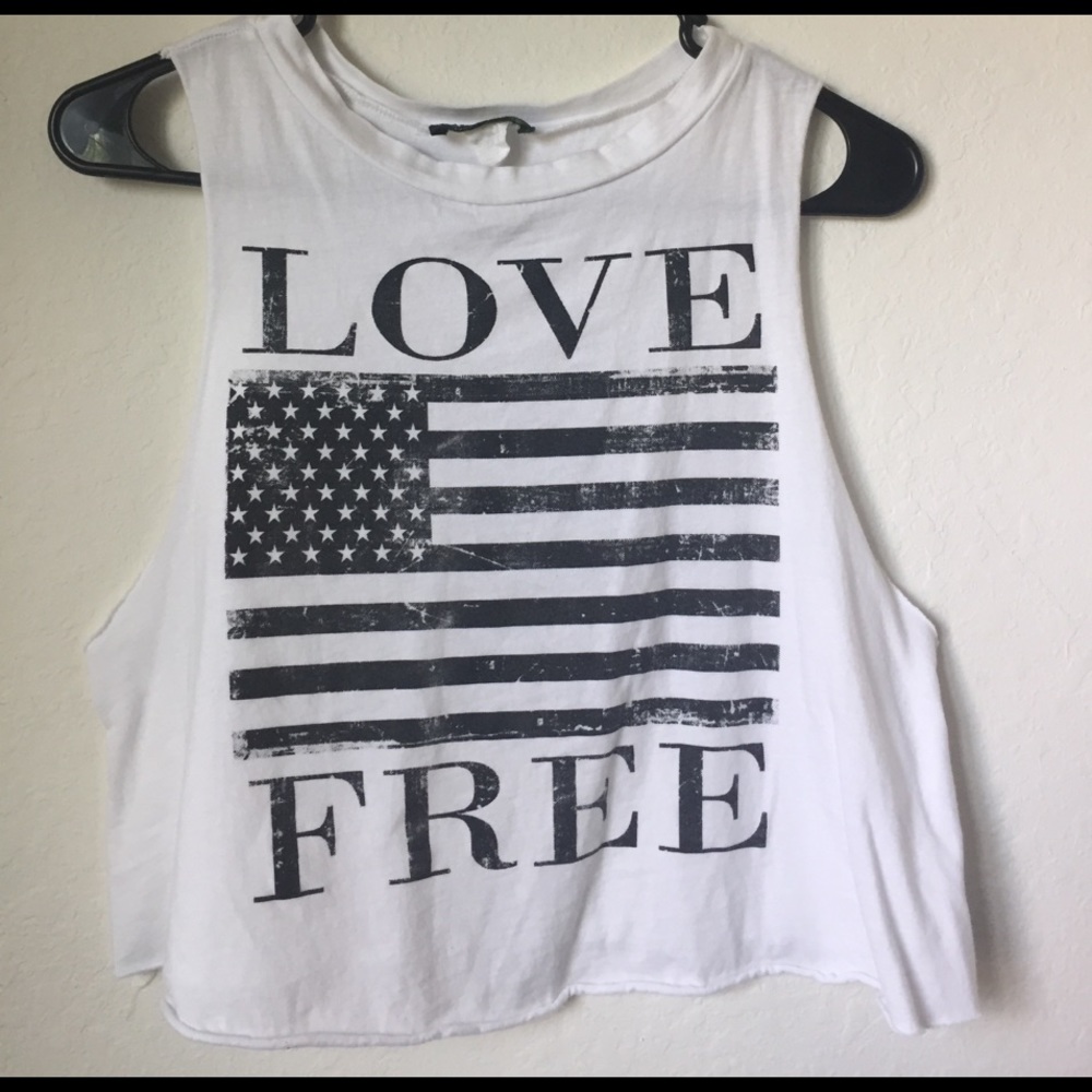 Medium Beware! brand Crop Top