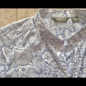 NWOT Eddie Bauer long sleeve top, so pretty!