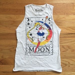 Sailor Moon muscle tank tee