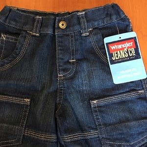Wrangler jean pants long shorts NWT 18 months