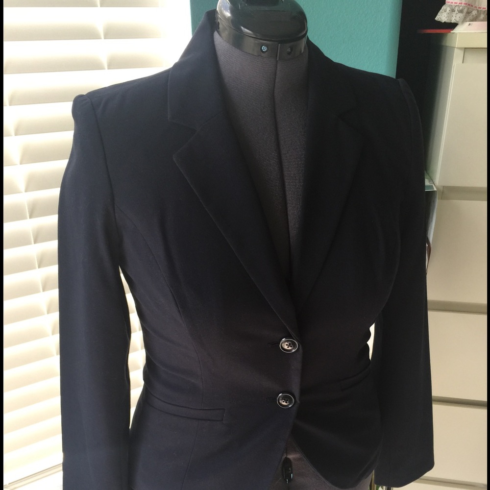Navy blue ladies' jacket, new with tags