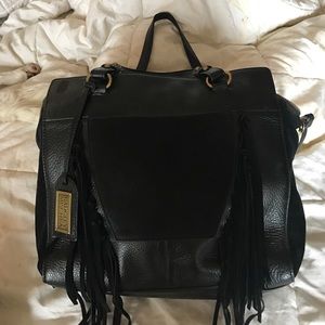 Badgley mischka fringed handbag make an offer!!
