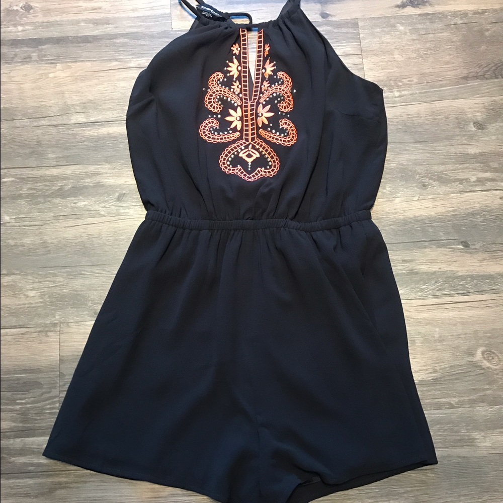 Black Bebe romper