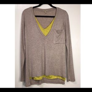 Bordeaux Layered Long Sleeve by Anthropologie