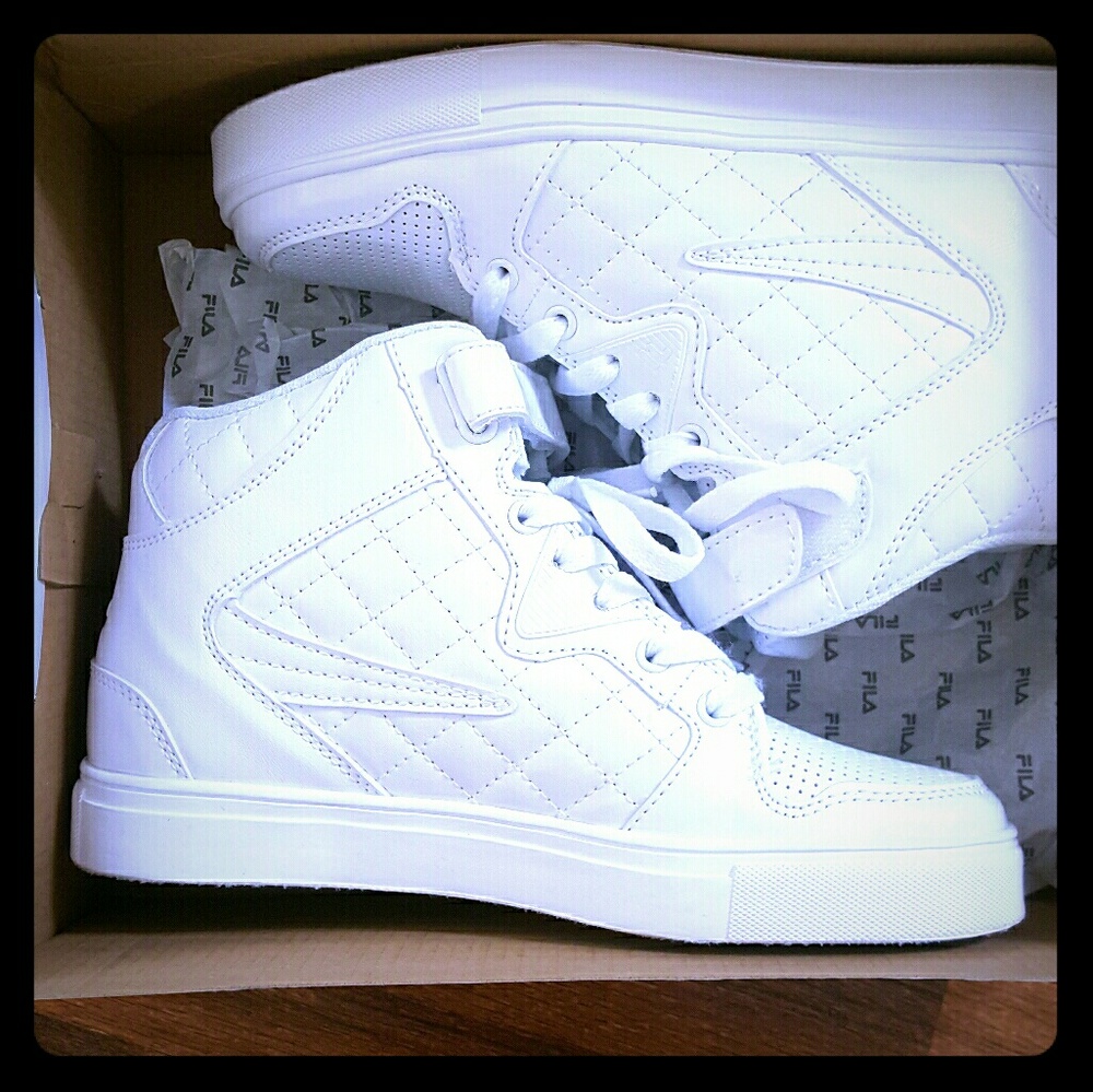 New White Hi-Tops