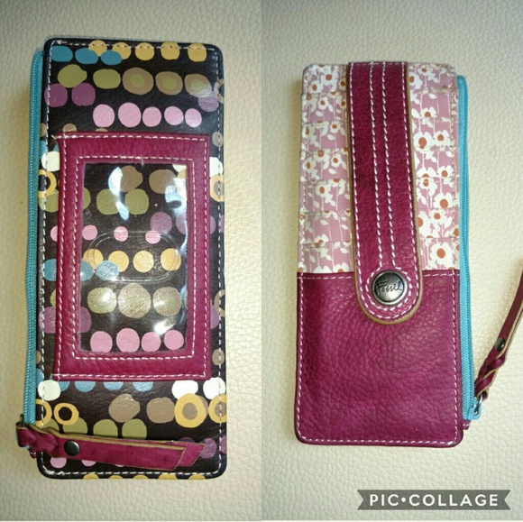 FOSSIL ZB2129 MULTI-COLOR STRIPES LEATHER HOBO BAG - Picture 8 of 8