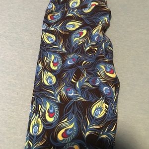 LuLaRoe Peacock Leggings