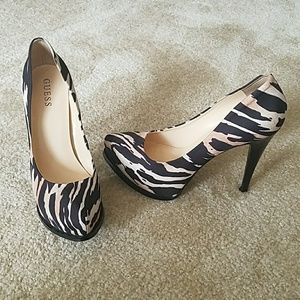 Guess platform heels