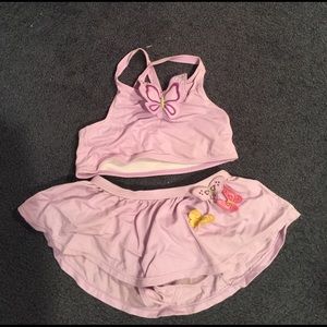 Gymboree butterfly swim suit size 7