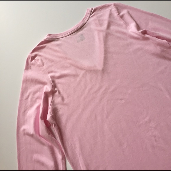 NWT HUE Pink Long Sleeved Sleep Shirt - Picture 8 of 8