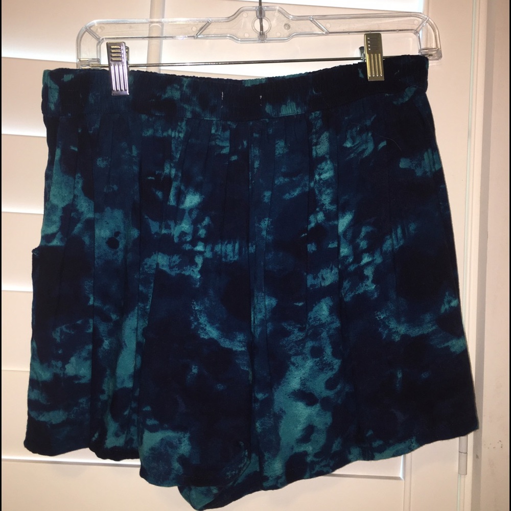 Tie Dye High Waisted Shorts Mossimo, Size Large