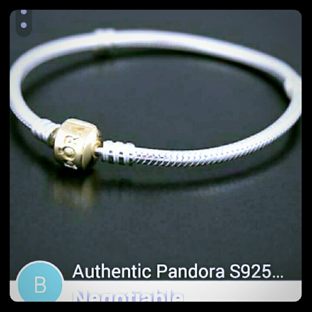 Authentic Pandora Bracelet with 20 Charms