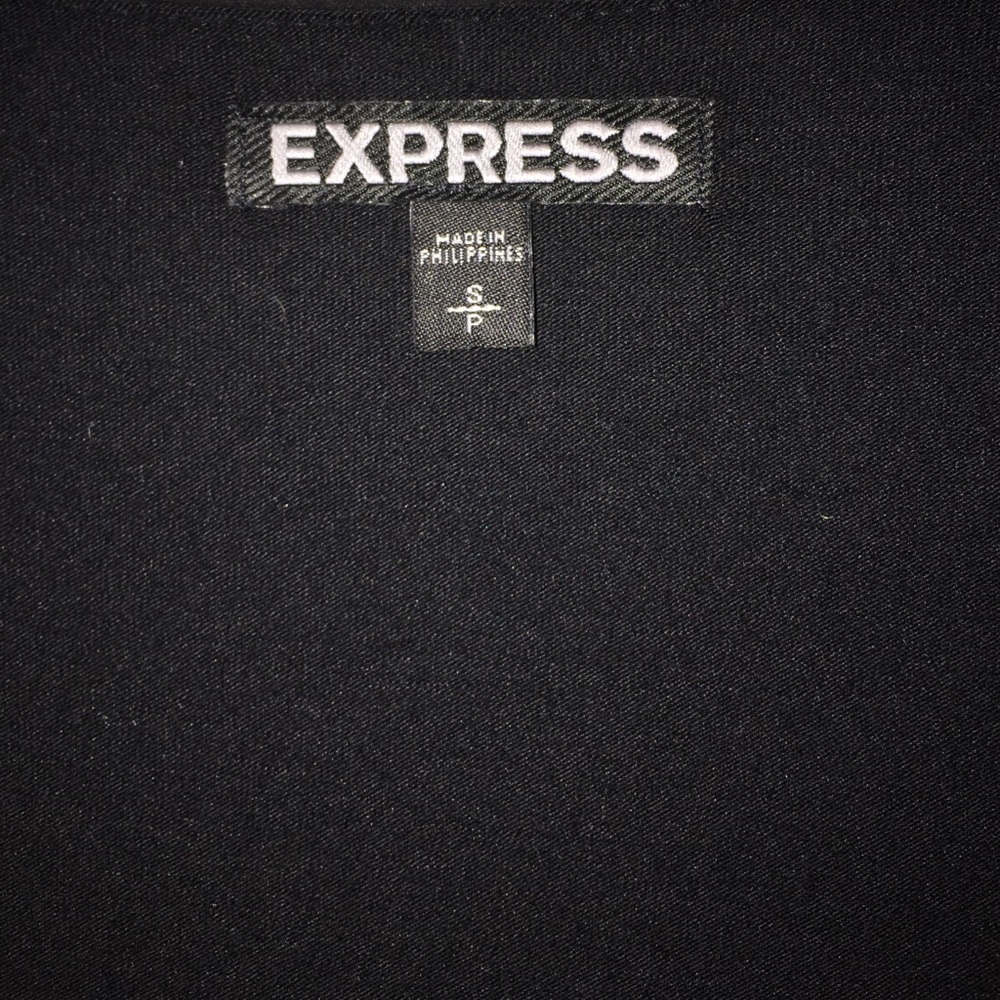 EXPRESS BLACK DRESS SIZE SMALL - Picture 3 of 3