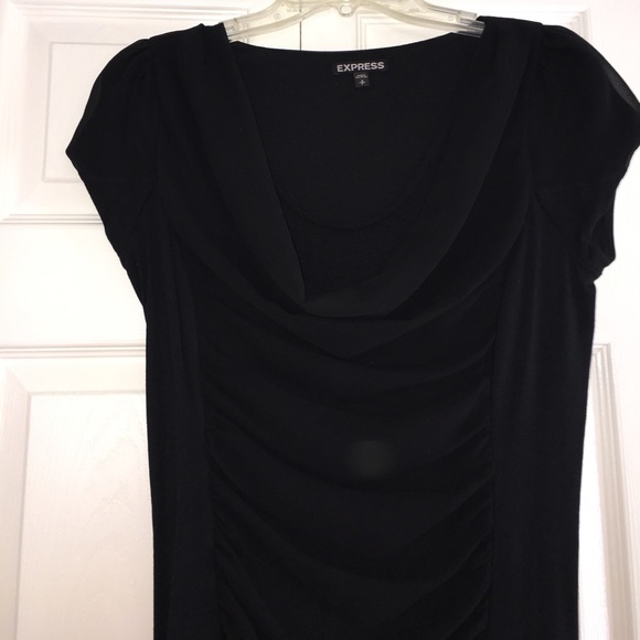 EXPRESS BLACK DRESS SIZE SMALL - Picture 2 of 3