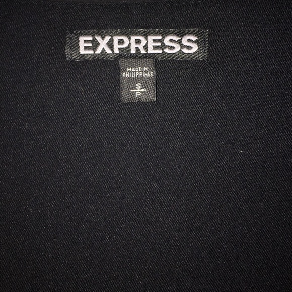 EXPRESS BLACK DRESS SIZE SMALL - Picture 3 of 3