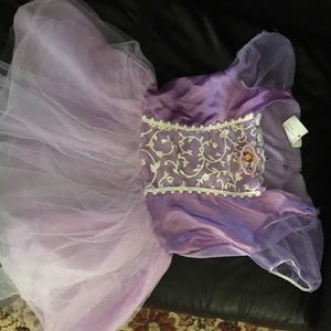 Two piece Sofia the First Dress Up outfit, 4-6x