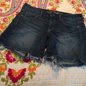 American eagle midi shorts