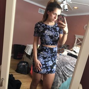 Two piece looking dress