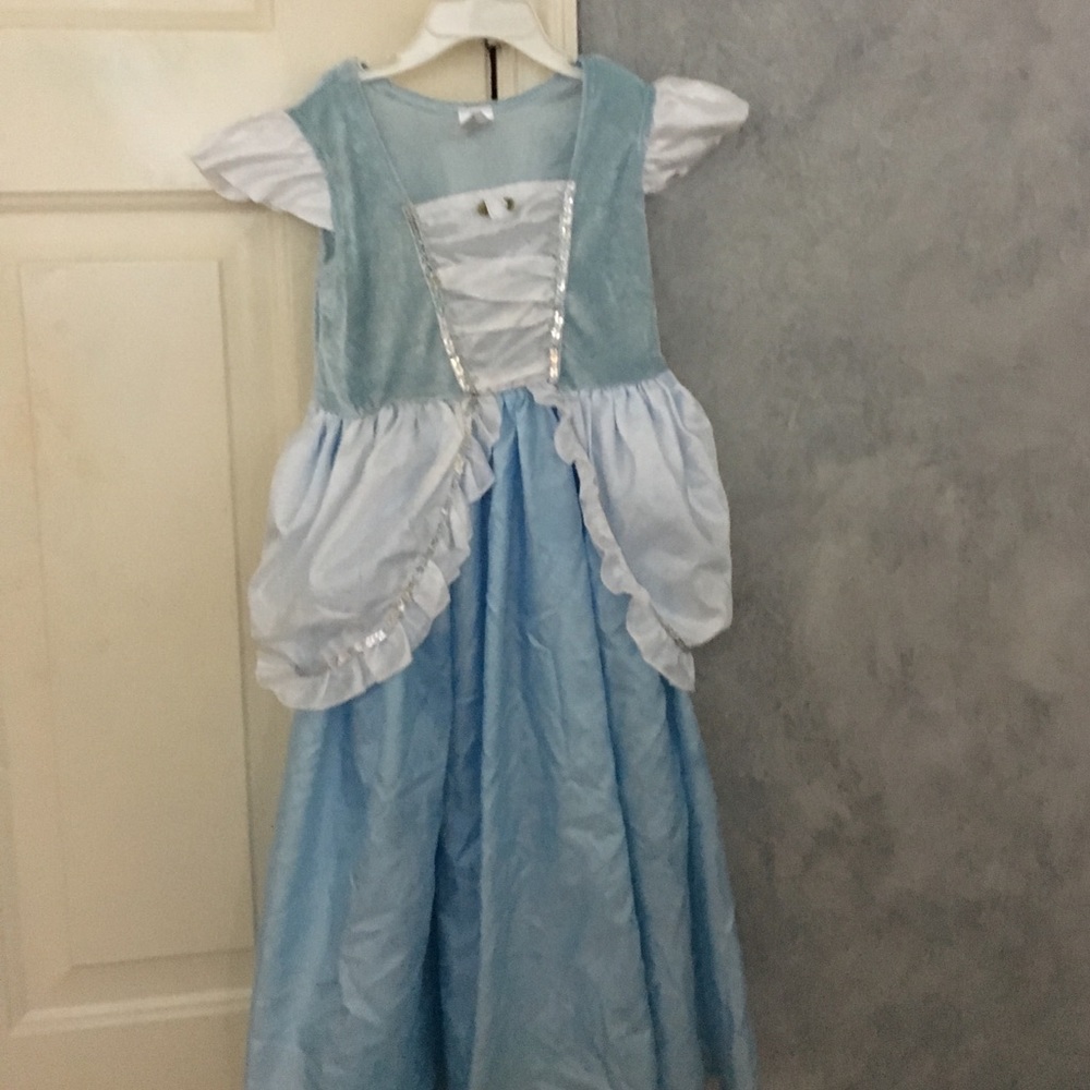 Blue dress-up dress