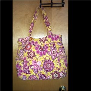 Vera Bradley Tote Bag Bali Gold