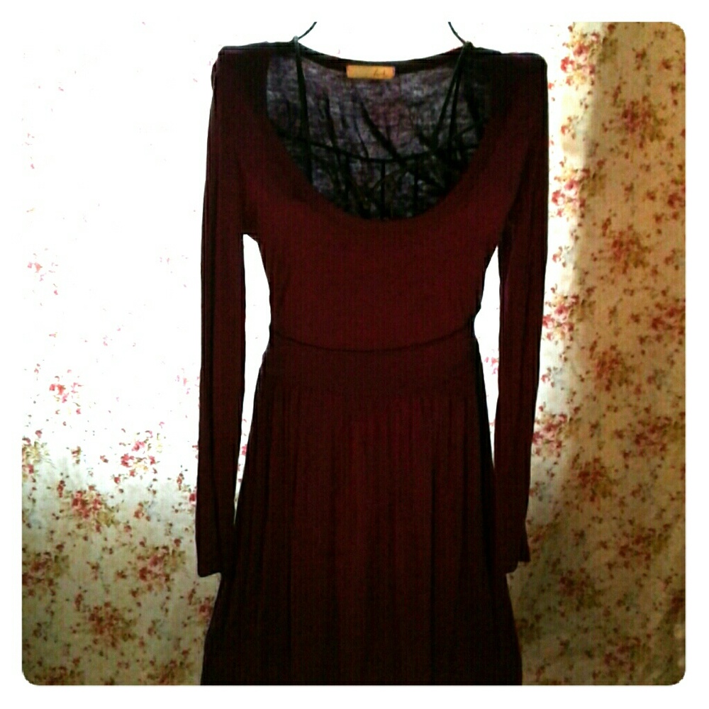 Elegant Violet Dress