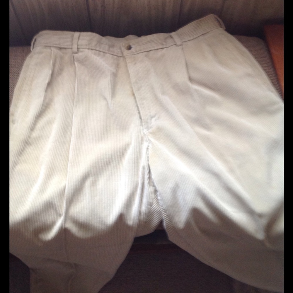 Men's courderoy slacks