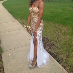 Prom Dress and Shoes