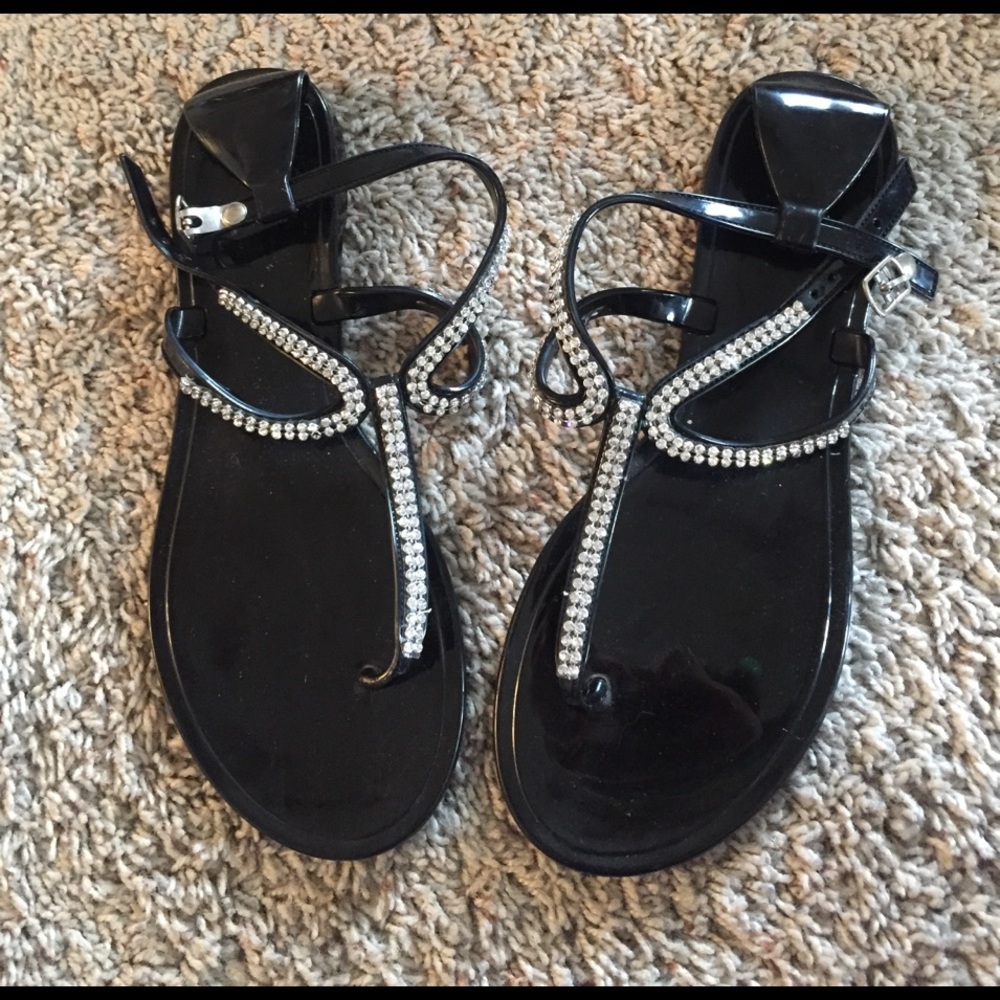 Black sandals