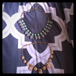 Bundle of 2 JCREW/ LOFT Statement Necklaces