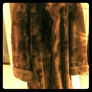 Lanskin Mouton Vintage Fur Coat