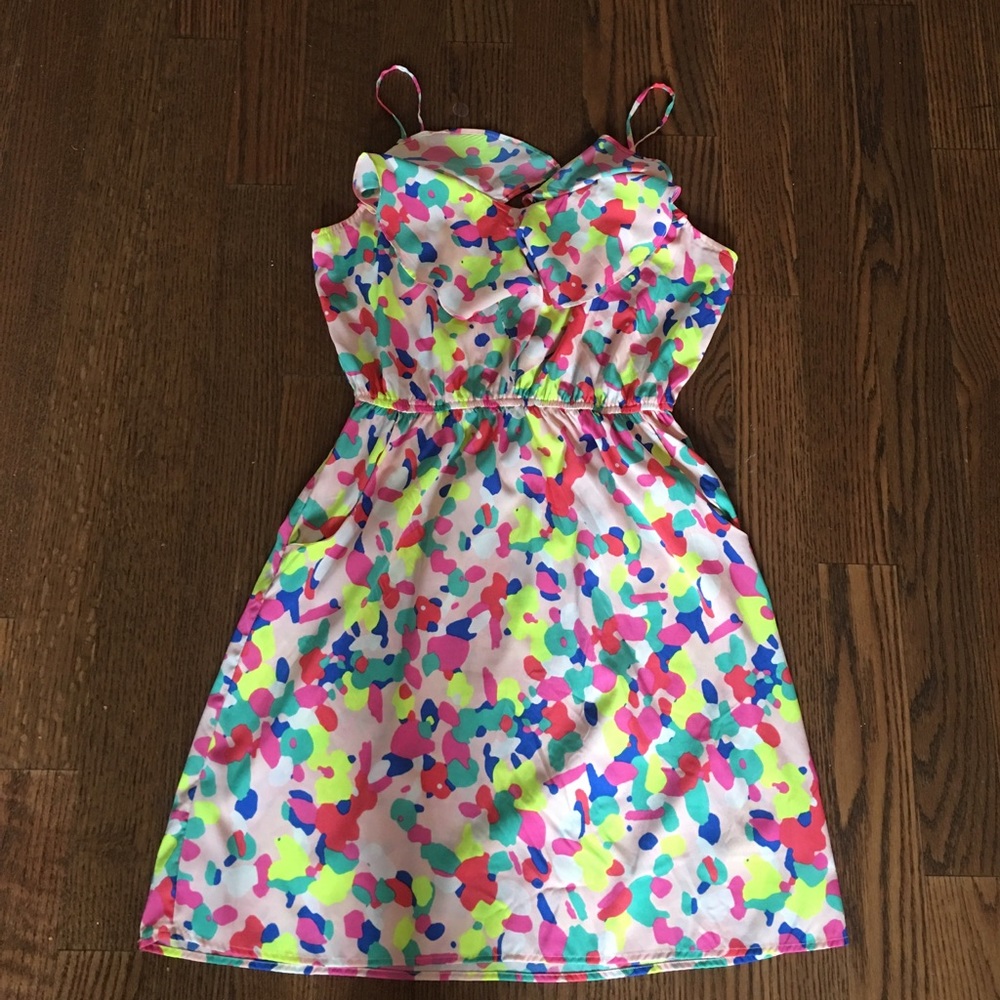 Floral midi dress