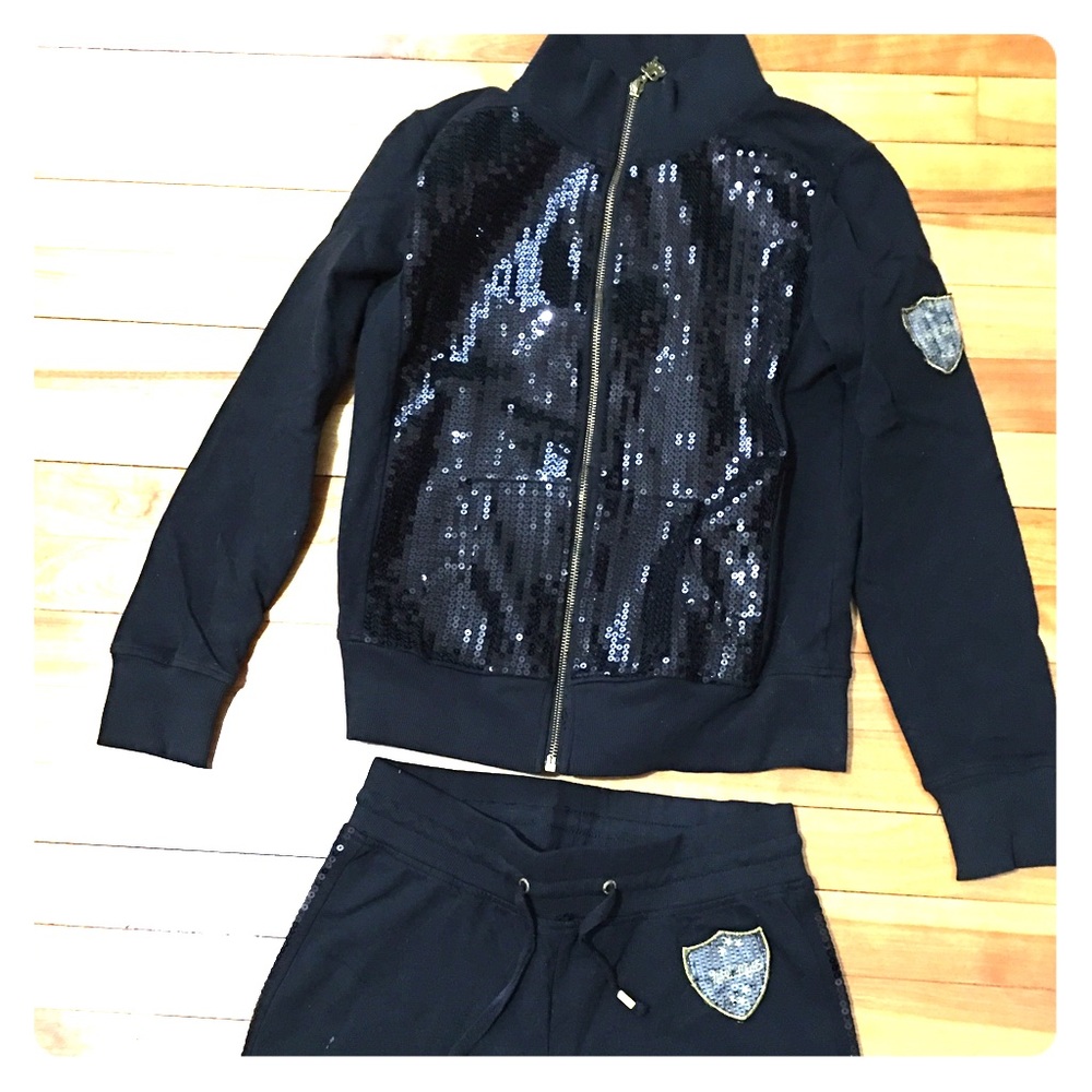 BCBG jump suit track suit